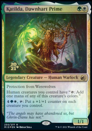 Katilda, Dawnhart Prime [Innistrad: Midnight Hunt Prerelease Promos] | Webway Games