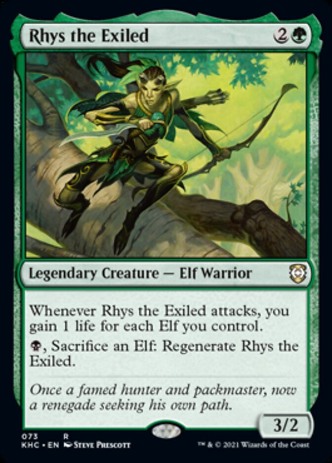 Rhys the Exiled [Kaldheim Commander] | Webway Games