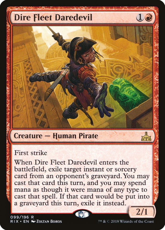 Dire Fleet Daredevil [Rivals of Ixalan] | Webway Games