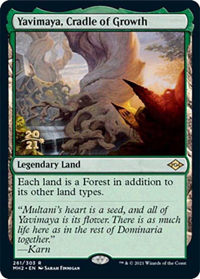 Yavimaya, Cradle of Growth [Modern Horizons 2 Prerelease Promos] | Webway Games