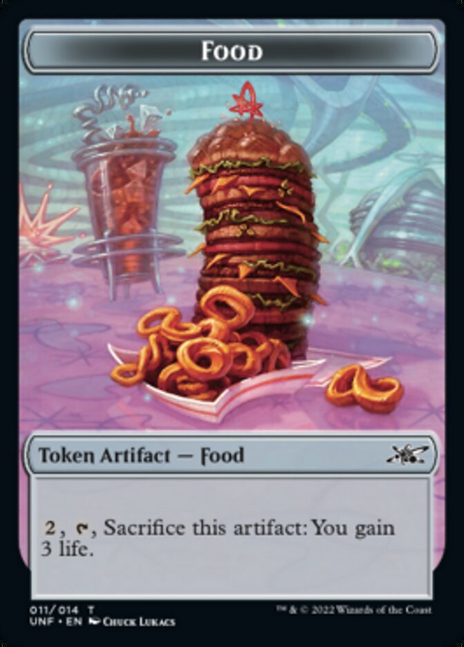 Food (011) Token [Unfinity Tokens] | Webway Games