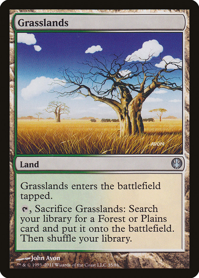 Grasslands [Duel Decks: Knights vs. Dragons] | Webway Games