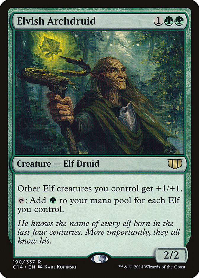 Elvish Archdruid [Commander 2014] | Webway Games