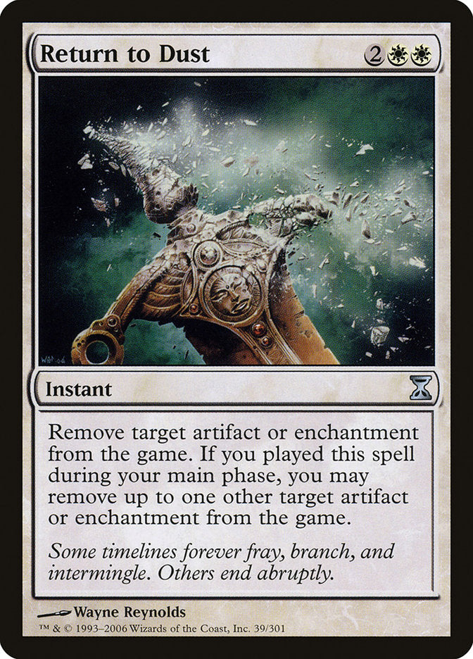 Return to Dust [Time Spiral] | Webway Games