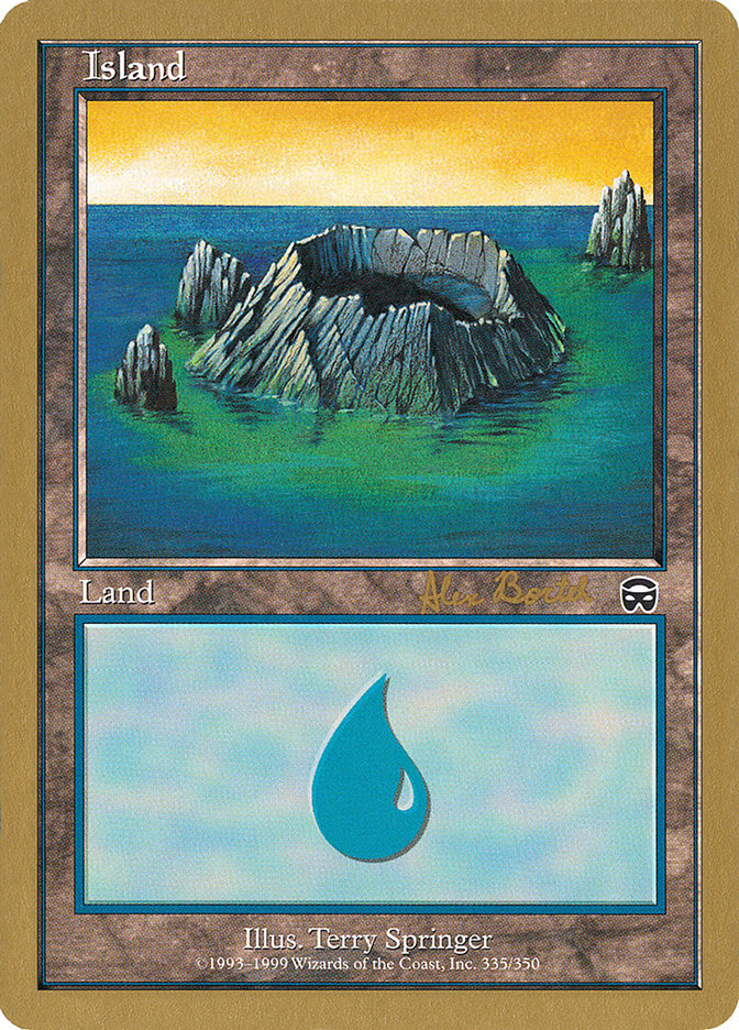Island (ab335) (Alex Borteh) [World Championship Decks 2001] | Webway Games