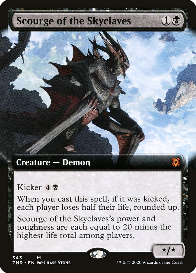 Scourge of the Skyclaves (Extended Art) [Zendikar Rising] | Webway Games