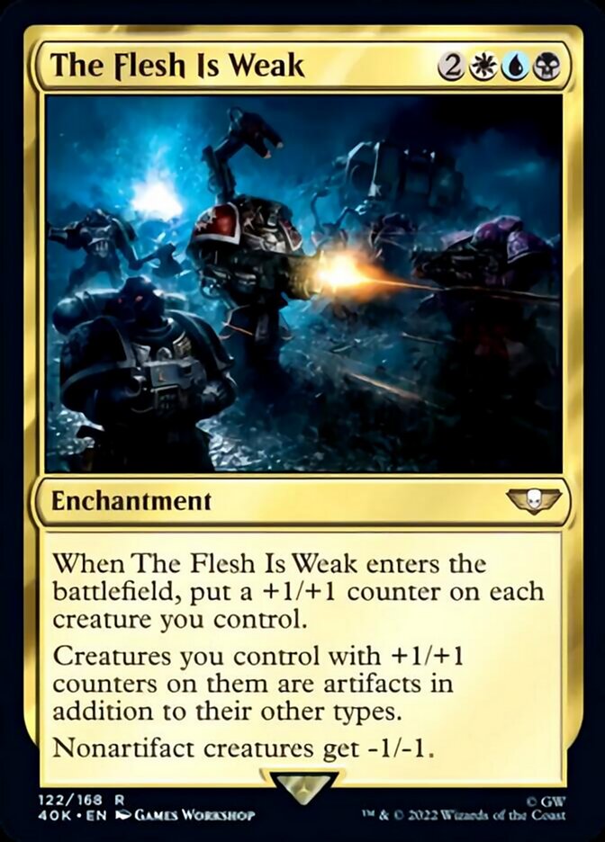 The Flesh Is Weak [Universes Beyond: Warhammer 40,000] | Webway Games
