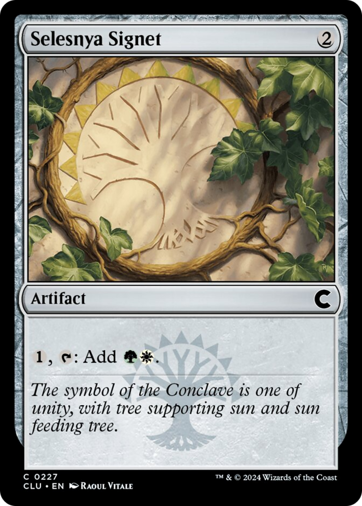 Selesnya Signet [Ravnica: Clue Edition] | Webway Games