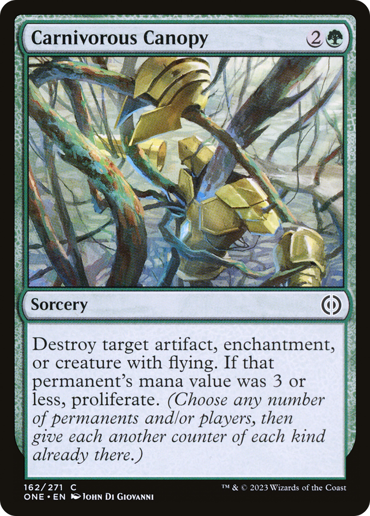 Carnivorous Canopy [Phyrexia: All Will Be One] | Webway Games