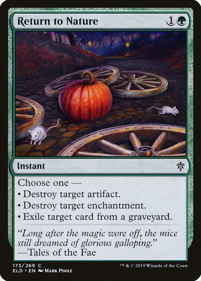 Return to Nature [Throne of Eldraine] | Webway Games