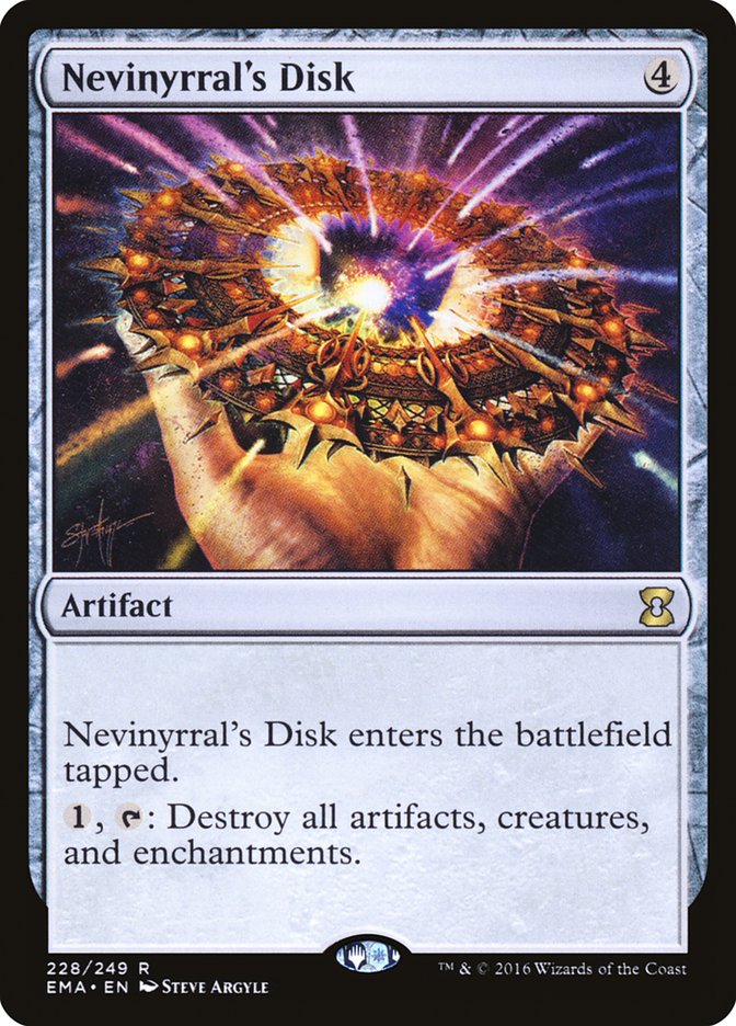 Nevinyrral's Disk [Eternal Masters] | Webway Games
