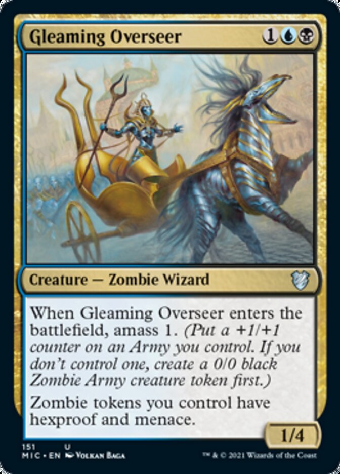 Gleaming Overseer [Innistrad: Midnight Hunt Commander] | Webway Games