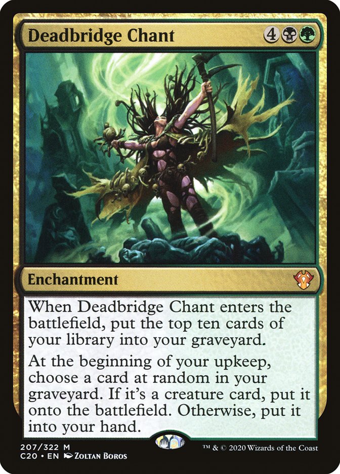 Deadbridge Chant [Commander 2020] | Webway Games