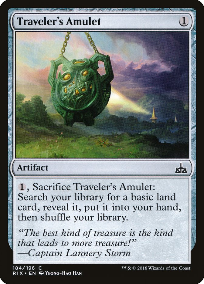 Traveler's Amulet [Rivals of Ixalan] | Webway Games