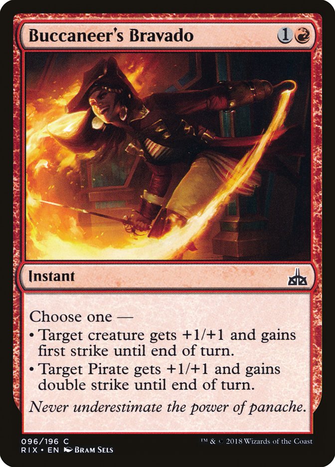 Buccaneer's Bravado [Rivals of Ixalan] | Webway Games