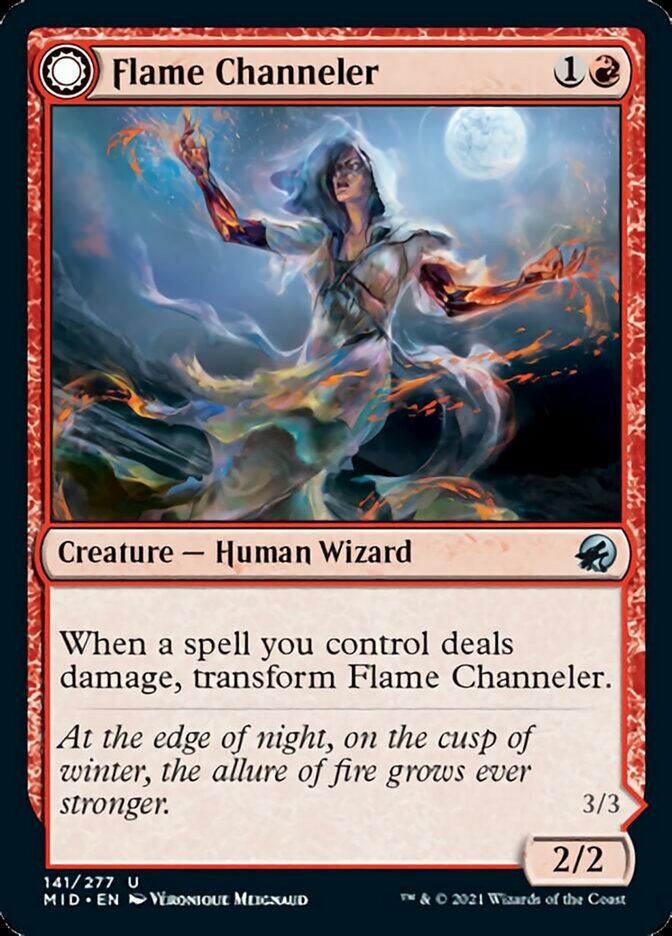 Flame Channeler // Embodiment of Flame [Innistrad: Midnight Hunt] | Webway Games