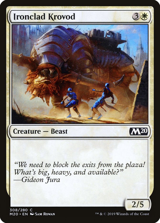 Ironclad Krovod [Core Set 2020] | Webway Games