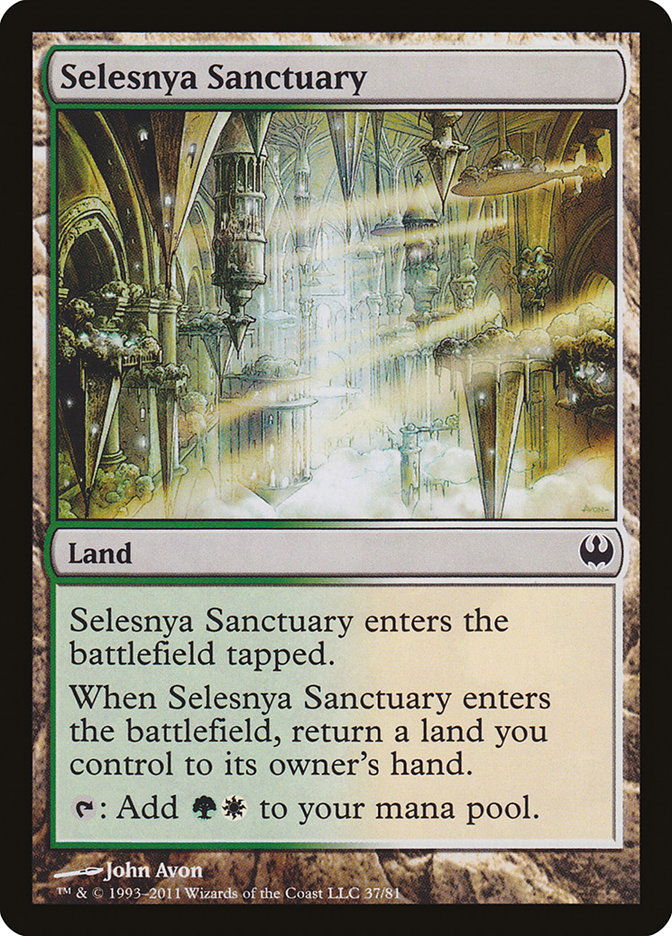 Selesnya Sanctuary [Duel Decks: Knights vs. Dragons] | Webway Games