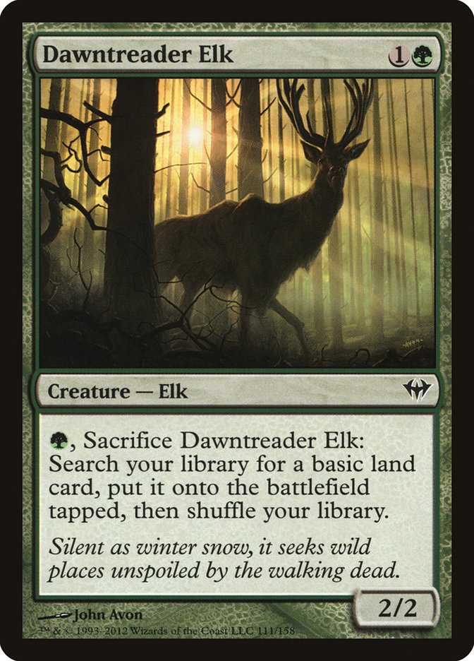 Dawntreader Elk [Dark Ascension] | Webway Games