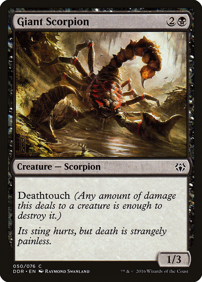Giant Scorpion [Duel Decks: Nissa vs. Ob Nixilis] | Webway Games