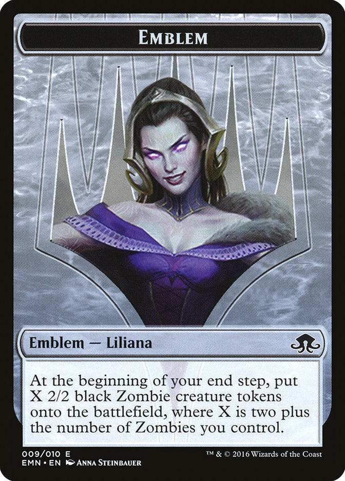 Liliana, the Last Hope Emblem [Eldritch Moon Tokens] | Webway Games