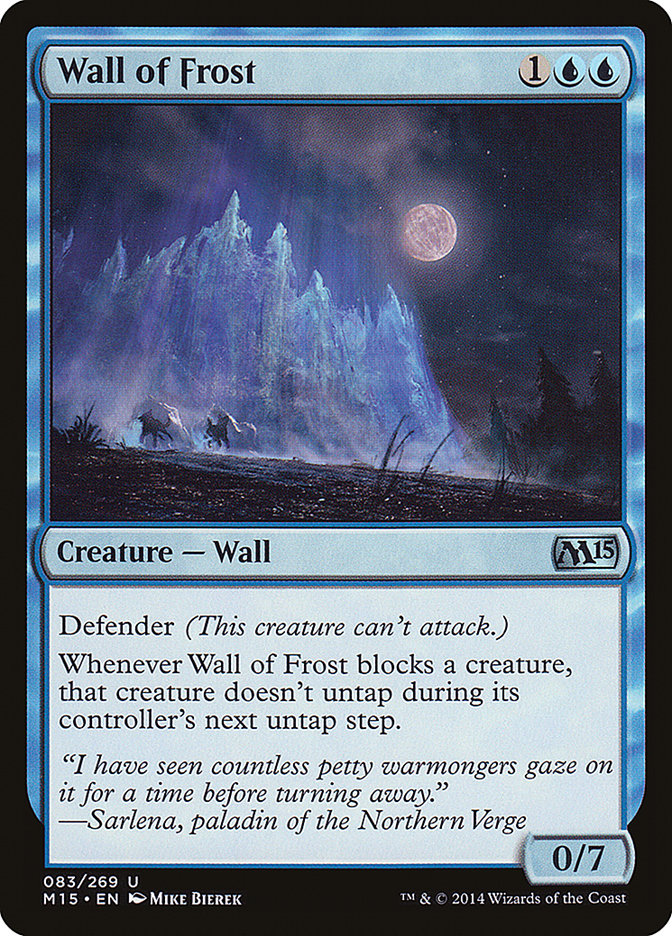 Wall of Frost [Magic 2015] | Webway Games