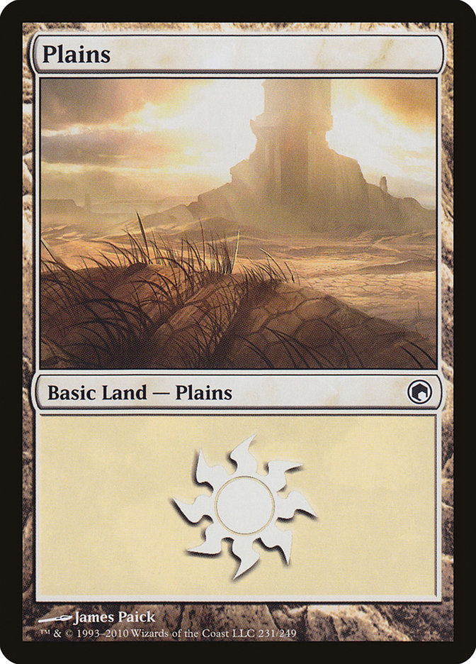 Plains (#231) [Scars of Mirrodin] | Webway Games
