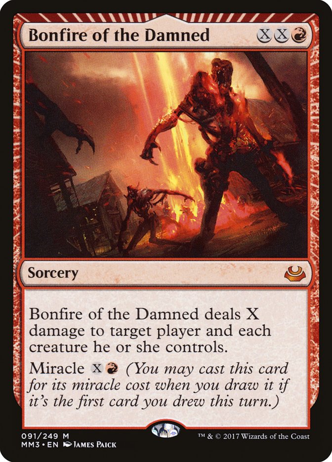 Bonfire of the Damned [Modern Masters 2017] | Webway Games