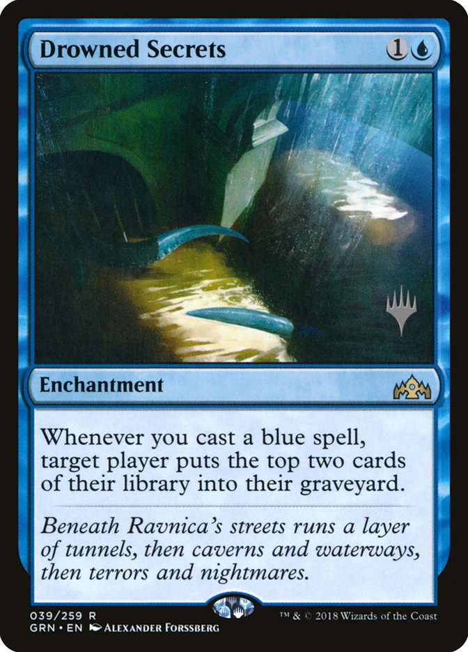 Drowned Secrets (Promo Pack) [Guilds of Ravnica Promos] | Webway Games