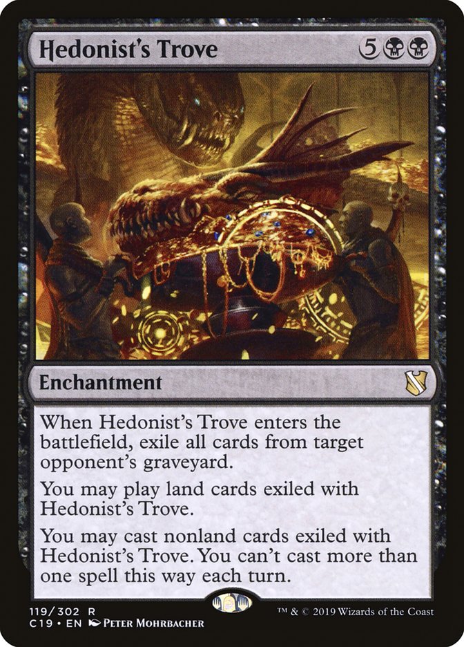 Hedonist's Trove [Commander 2019] | Webway Games