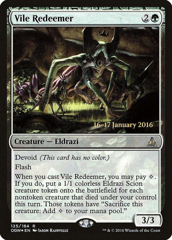 Vile Redeemer (Prerelease) [Oath of the Gatewatch Prerelease Promos] | Webway Games