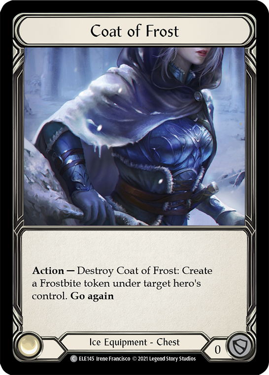 Coat of Frost [ELE145] (Tales of Aria)  1st Edition Cold Foil | Webway Games
