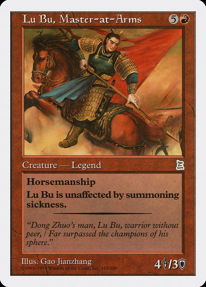 Lu Bu, Master-at-Arms [Portal Three Kingdoms] | Webway Games