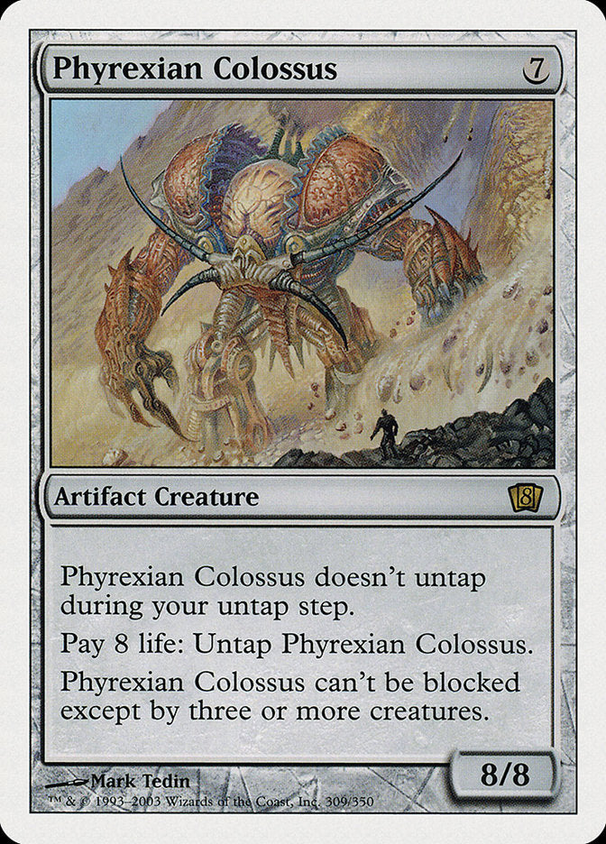 Phyrexian Colossus [Eighth Edition] | Webway Games
