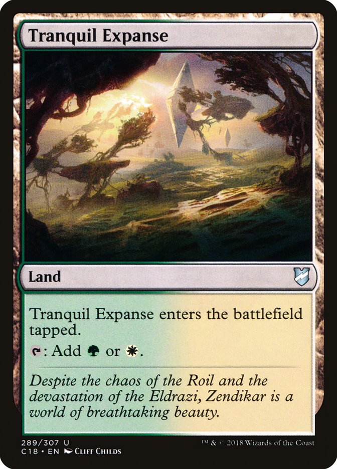 Tranquil Expanse [Commander 2018] | Webway Games