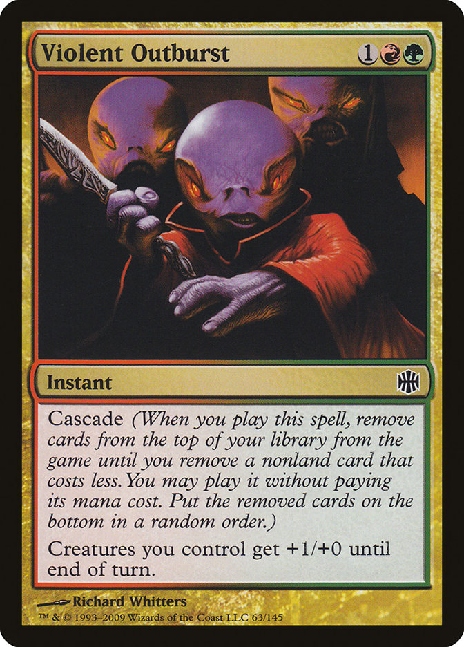 Violent Outburst [Alara Reborn] | Webway Games