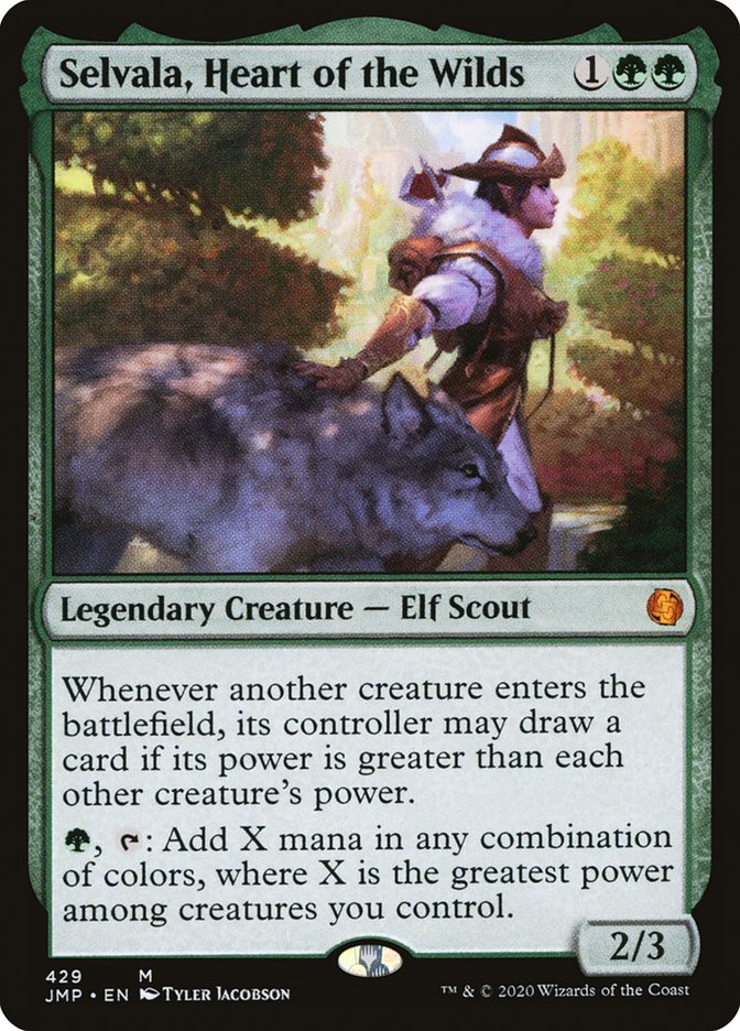 Selvala, Heart of the Wilds [Jumpstart] | Webway Games