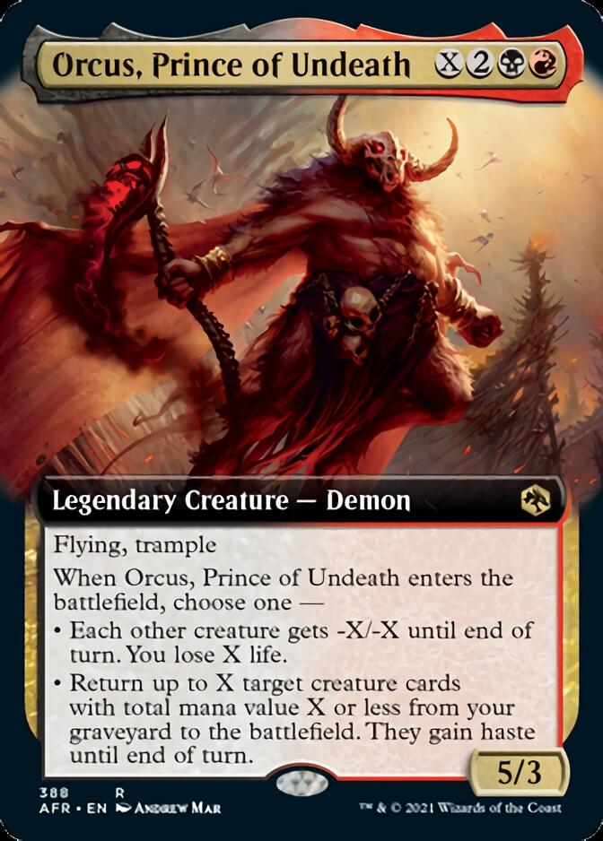 Orcus, Prince of Undeath (Extended) [Dungeons & Dragons: Adventures in the Forgotten Realms] | Webway Games