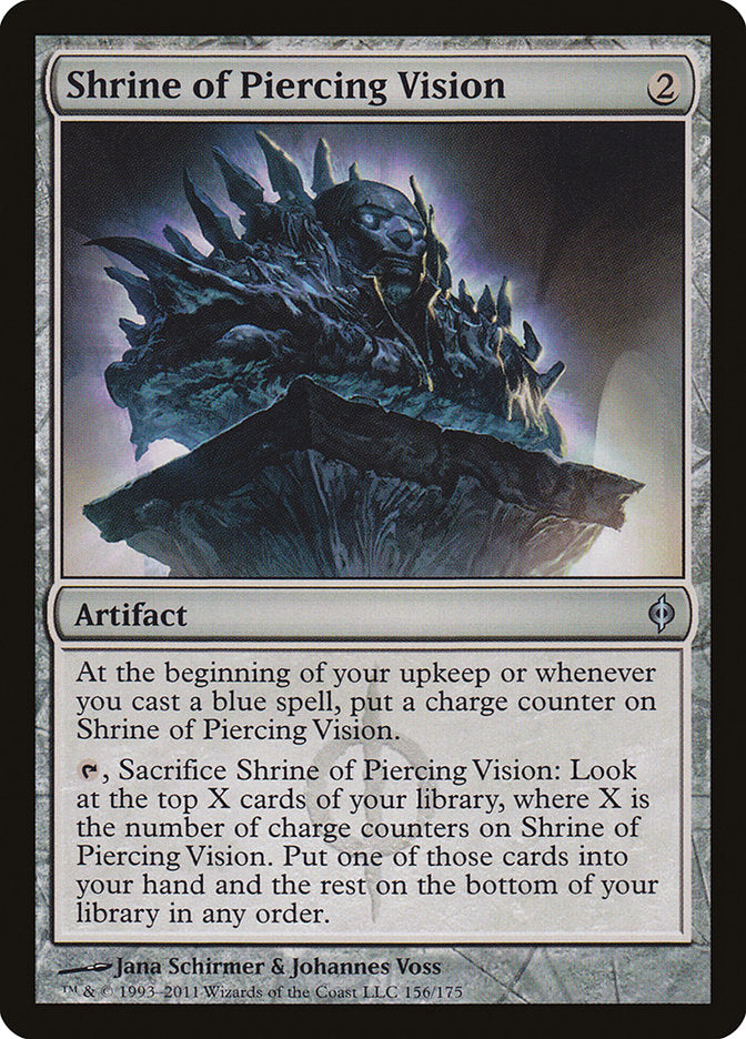 Shrine of Piercing Vision [New Phyrexia] | Webway Games