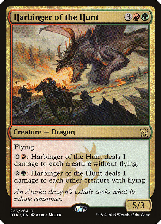 Harbinger of the Hunt [Dragons of Tarkir] | Webway Games