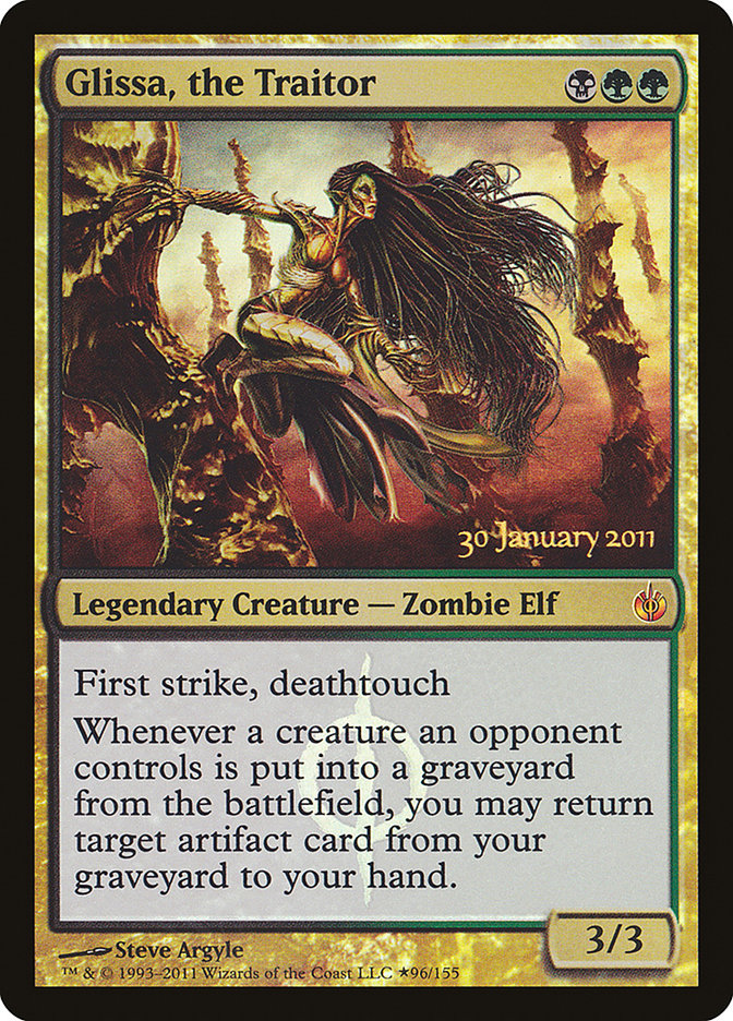 Glissa, the Traitor [Mirrodin Besieged Prerelease Promos] | Webway Games
