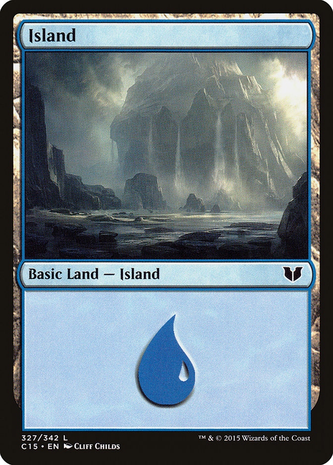 Island (#327) [Commander 2015] | Webway Games