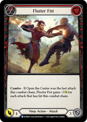 Fluster Fist (Red) [U-WTR086] (Welcome to Rathe Unlimited)  Unlimited Rainbow Foil | Webway Games
