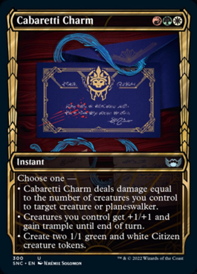 Cabaretti Charm (Showcase Golden Age) [Streets of New Capenna] | Webway Games