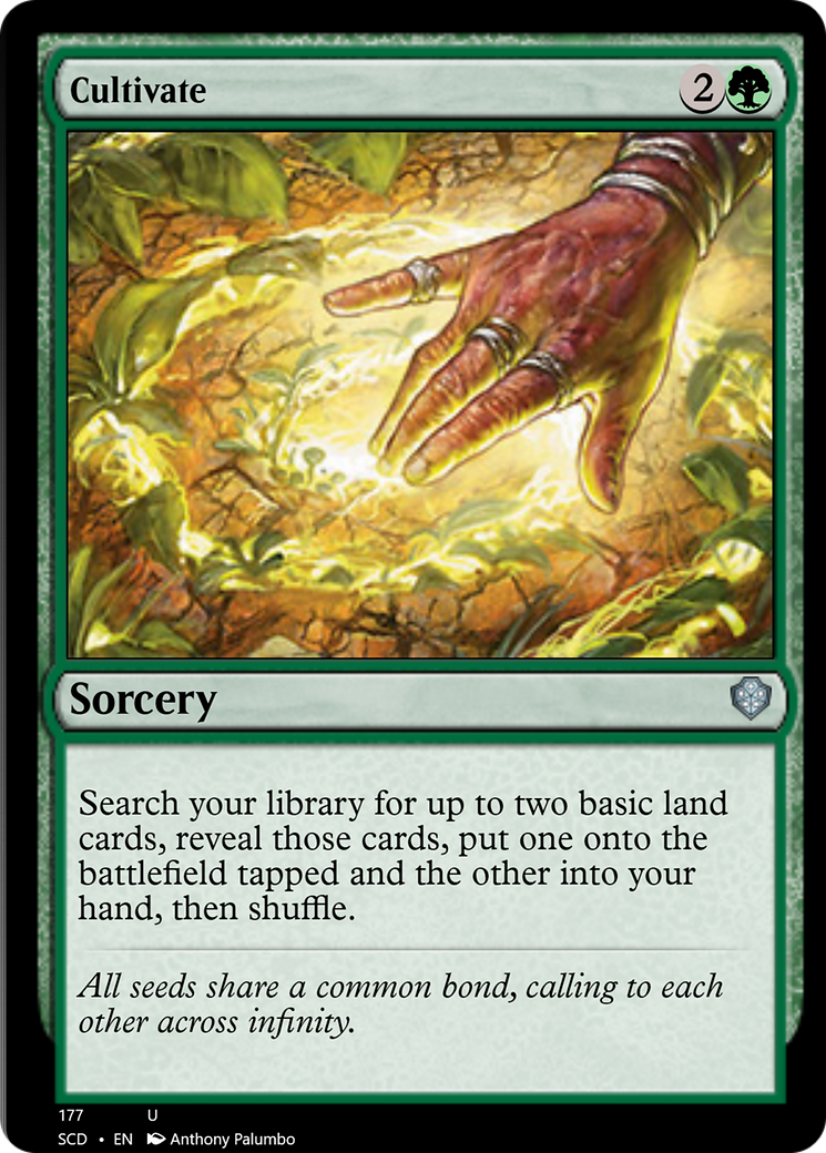 Cultivate [Starter Commander Decks] | Webway Games