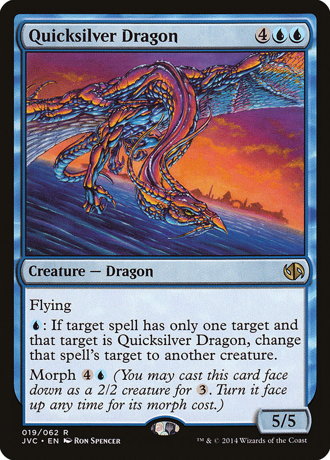 Quicksilver Dragon [Duel Decks Anthology] | Webway Games