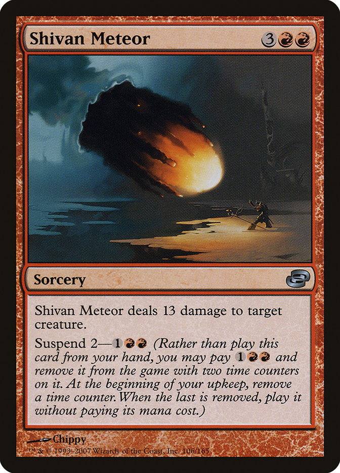 Shivan Meteor [Planar Chaos] | Webway Games