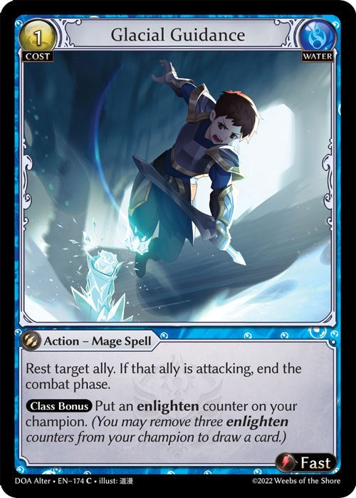 Glacial Guidance (174) [Dawn of Ashes: Alter Edition] | Webway Games