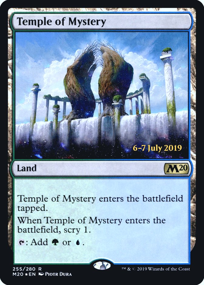 Temple of Mystery  [Core Set 2020 Prerelease Promos] | Webway Games