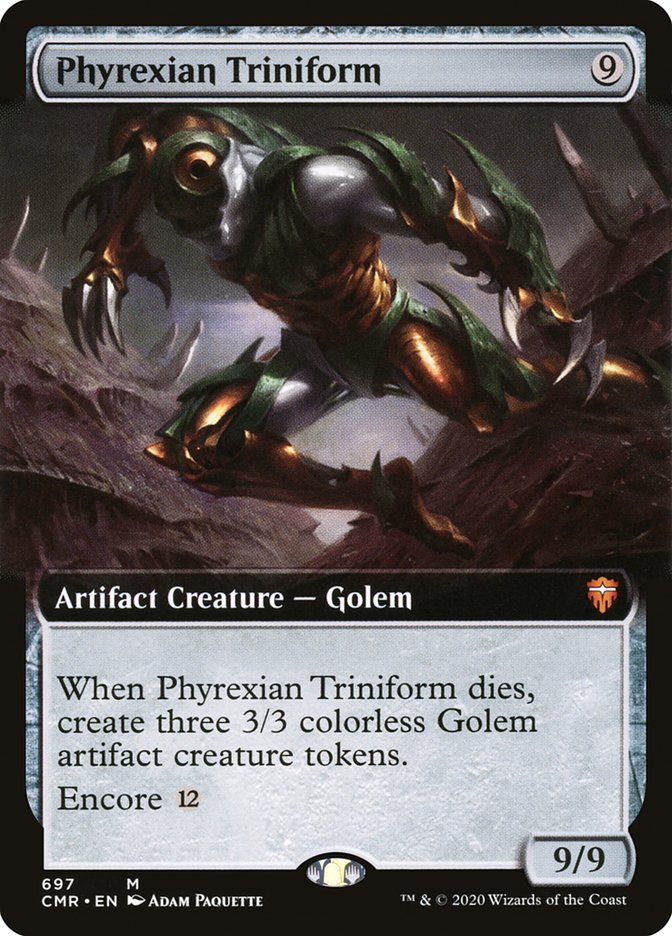 Phyrexian Triniform (Extended Art) [Commander Legends] | Webway Games